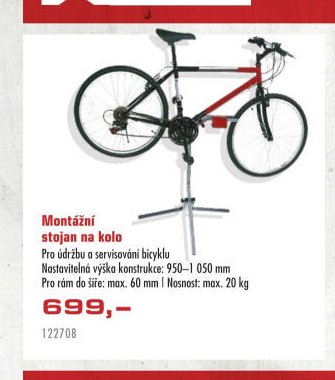 Montážní stojan na kolo