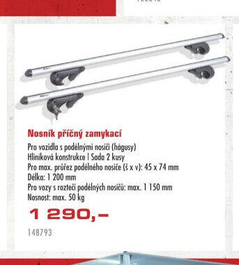 Nosič příčný zamykací