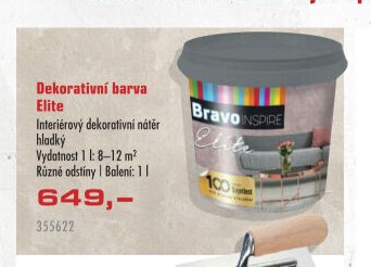 Dekorativní barva Elite