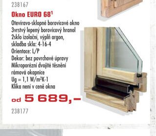 Okno EURO 68