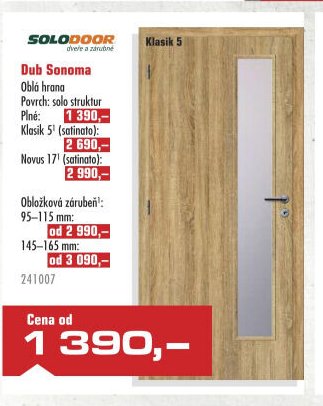 Solodoor Dub Sonoma Klasik 5