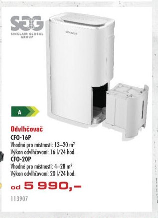 Odlhčovač CFO-16P / CFO-20P