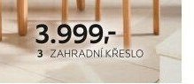 Zahradní křeslo