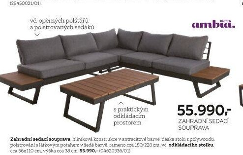 Zahradní sedací souprava