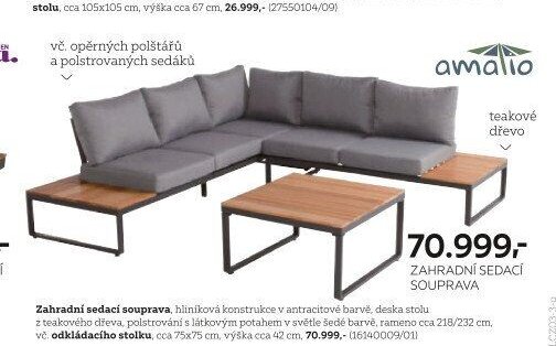 Zahradní sedací souprava