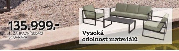 Zahradní sedací souprava