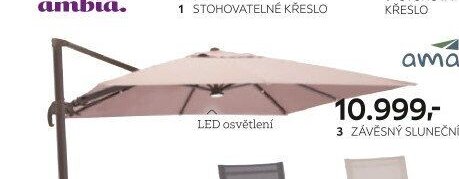 Závěsný slunečník