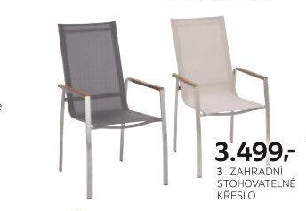 Zahradní stohovatelné křeslo
