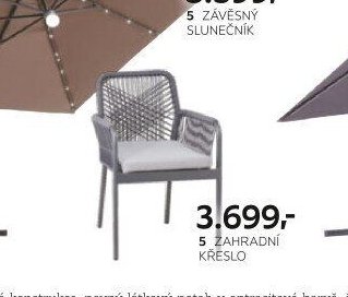 Zahradní křeslo