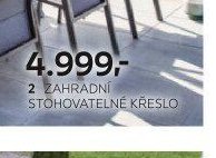 Zahradní stohovatelné křeslo