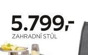 Zahradní stůl