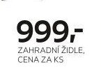 Zahradní židle
