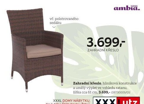 Zahradní křeslo