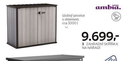 3 Zahradní skříňka na nářadí