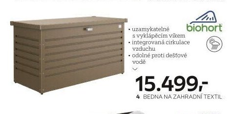 4 Bedna na zahradní textil