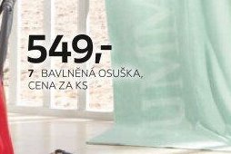7 BAVLNĚNÁ OSUŠKA