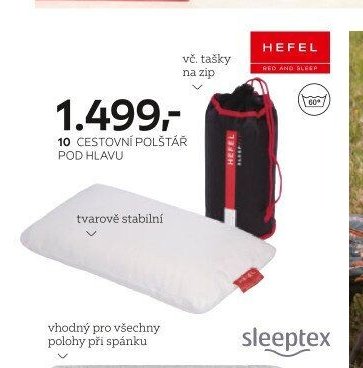 10 CESTOVNÍ POLŠTÁŘ POD HLAVU