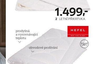 2 letní přikrývka