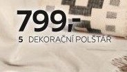 5 dekorační polštář