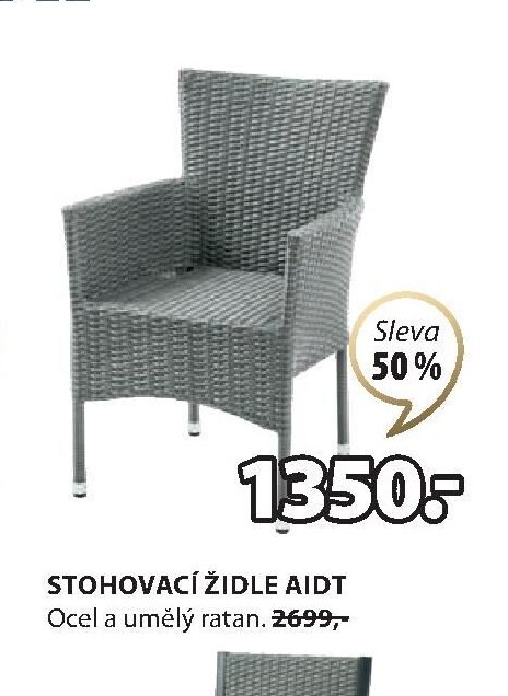 STOHOVACÍ ŽIDLE AIDT