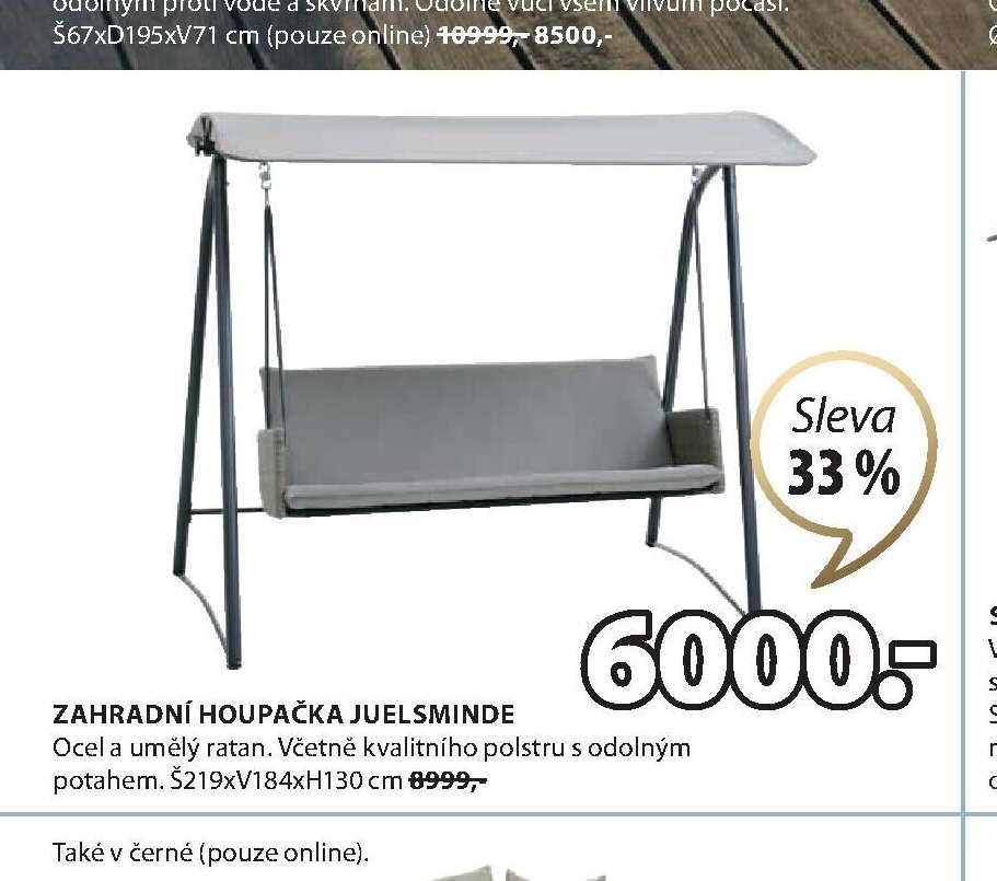 ZAHRADNÍ HOUPAČKA JUELSMINDE