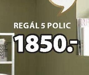 REGÁL 5 POLIC