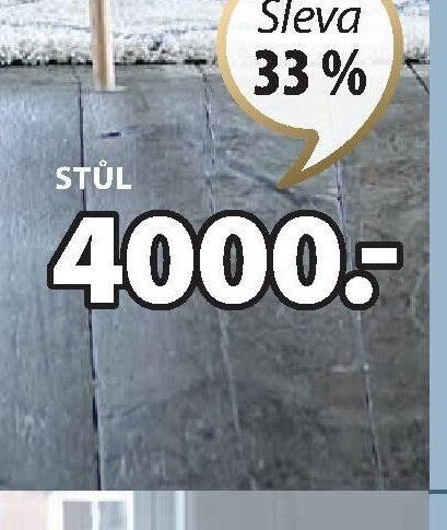 JÍDELNÍ STŮL GAMMELGAB