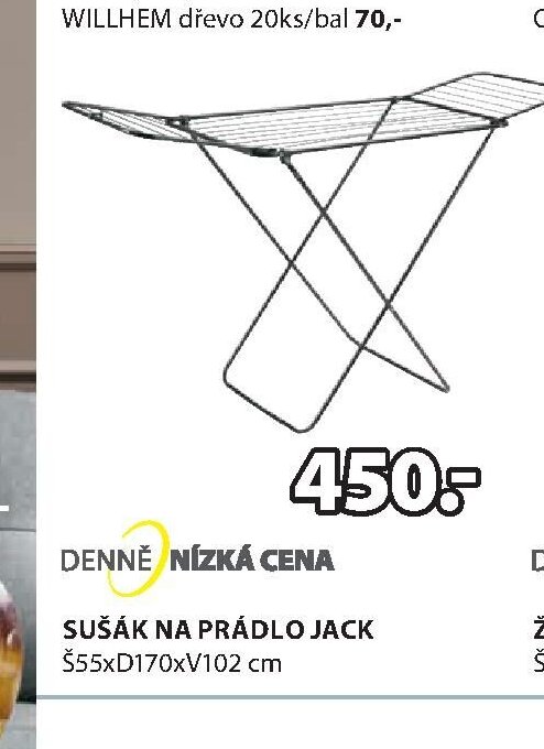 Sušák na prádlo Jack