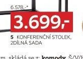 Konferenční stolek, 2dílná sada