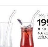 8 SKLENICE NA KOKTEJL, 2DÍLNÁ SADA