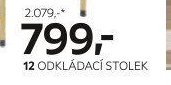 12 ODKLÁDACÍ STOLEK