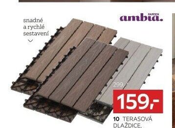 10 TERASOVÁ DLAŽDICE