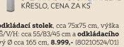 Zahradní stohovatelné křeslo