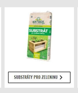 SUBSTRÁTY PRO ZELENINU