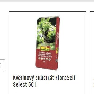 Květinový substrát FloraSelf Select 50 l