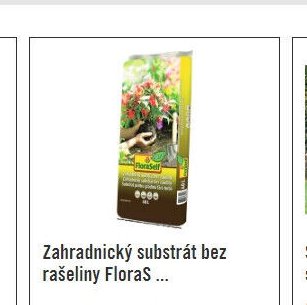 Zahradnický substrát bez rašeliny FloraS ...