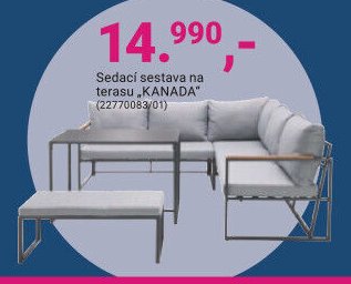 Sedací sestava na terasu KANADA