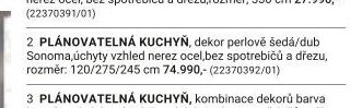 2 PLÁNOVATELNÁ KUCHYŇ
