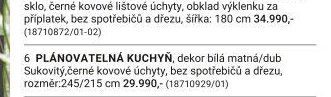 6 PLÁNOVATELNÁ KUCHYŇ