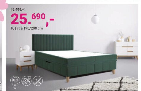 Postel cca 190/200 cm