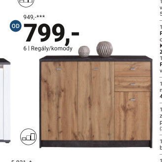 Regály/komody
