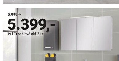 Zrcadlová skříňka