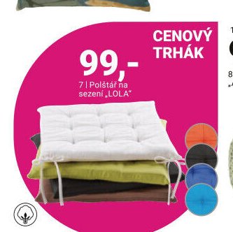Polštář na sezení LOLA