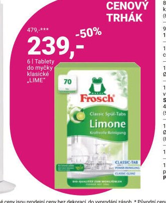 Tablety do myčky klasické „LIME