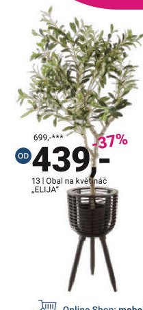 Obal na květináč ELIJA