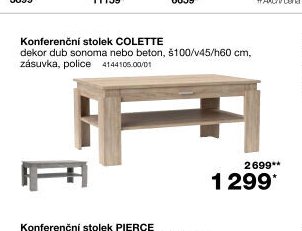 Konferenční stolek COLETTE
