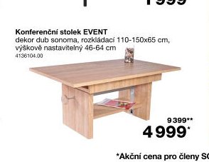 Konferenční stolek EVENT