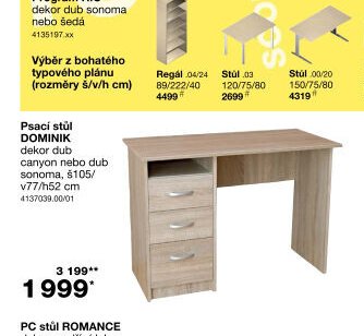 Psací stůl DOMINIK