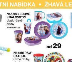 Nádobí LEDOVÉ KRÁLOVSTVÍ