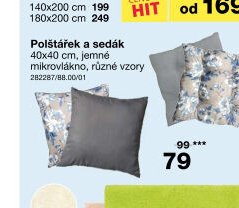 Polštářek a sedák